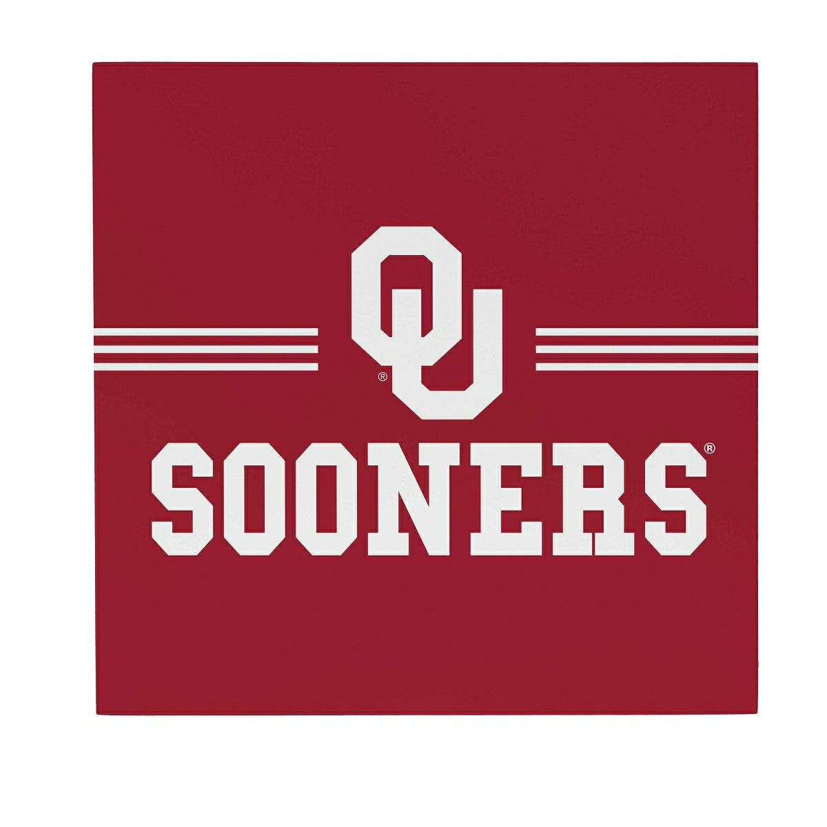 University of Oklahoma Wood Wall Sign, 12x12, Collegiate, Home