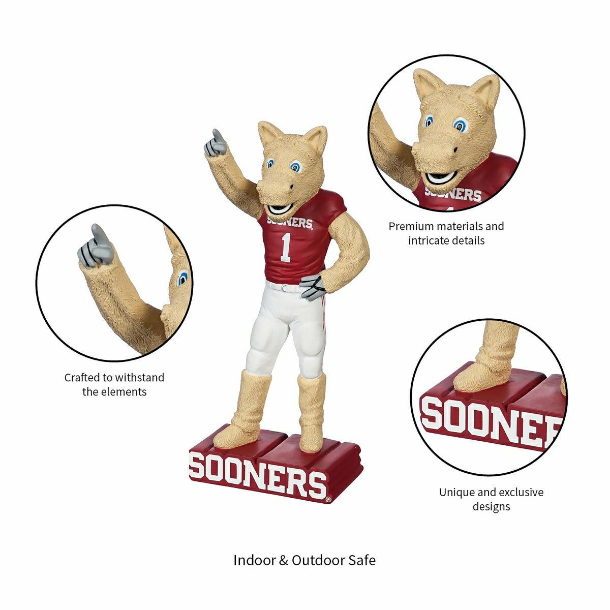 University of Oklahoma, Mascot Statue, Collegiate, Home