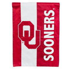 University of Oklahoma Embellished Garden Flag, Collegiate, Home