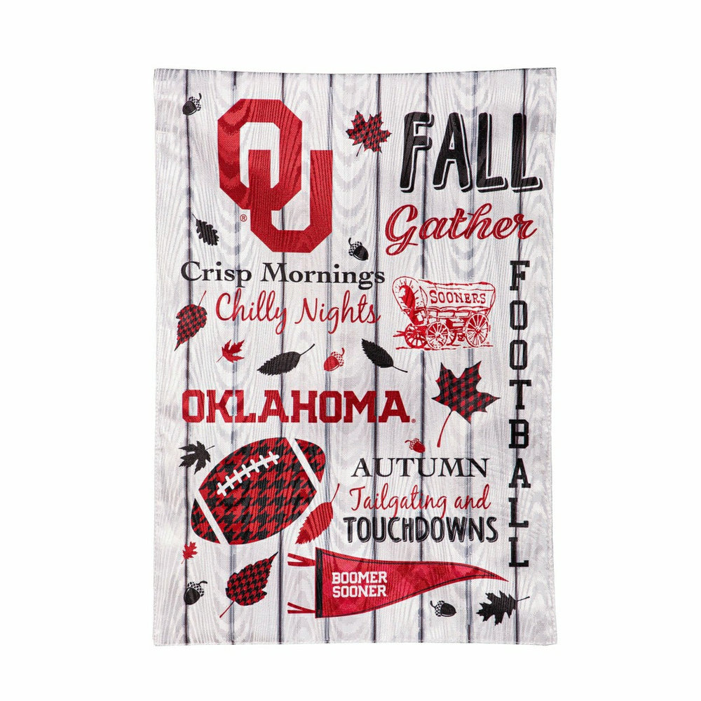 University of Oklahoma, Moire Flag, GDN, Fall Seasonal, Collegiate, Home