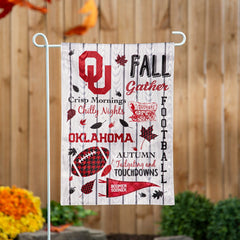 University of Oklahoma, Moire Flag, GDN, Fall Seasonal, Collegiate, Home
