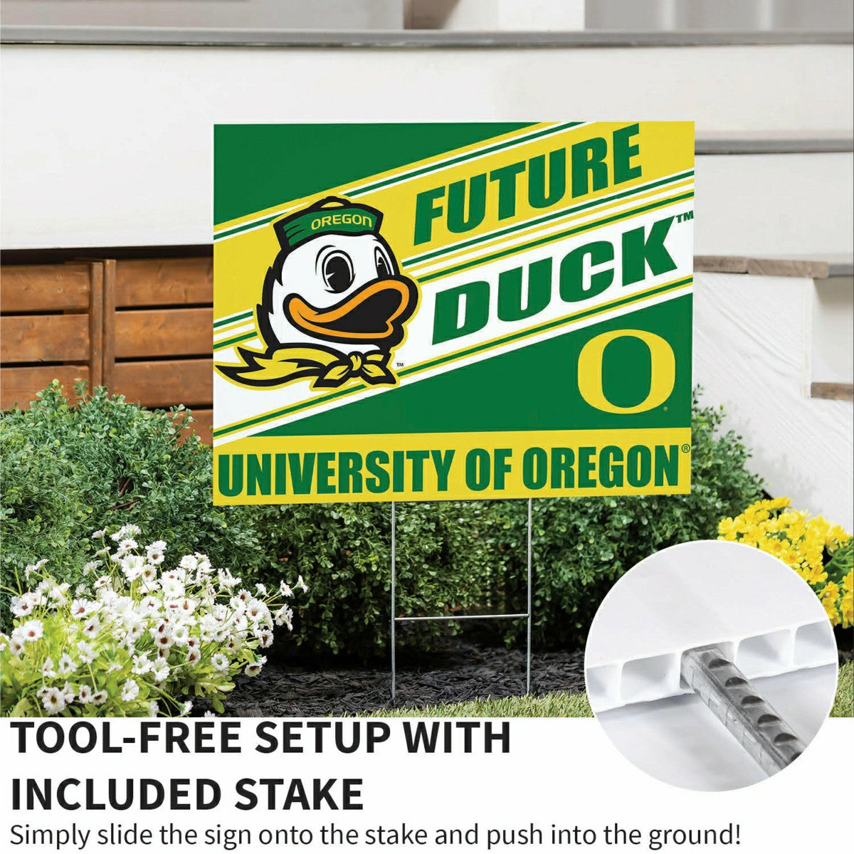 University of Oregon Coroplast Yard Sign, Future Student, Collegiate, Home