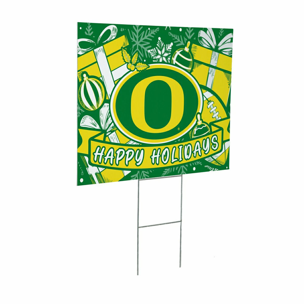 University of Oregon Yard Sign, Holiday, Collegiate, Home