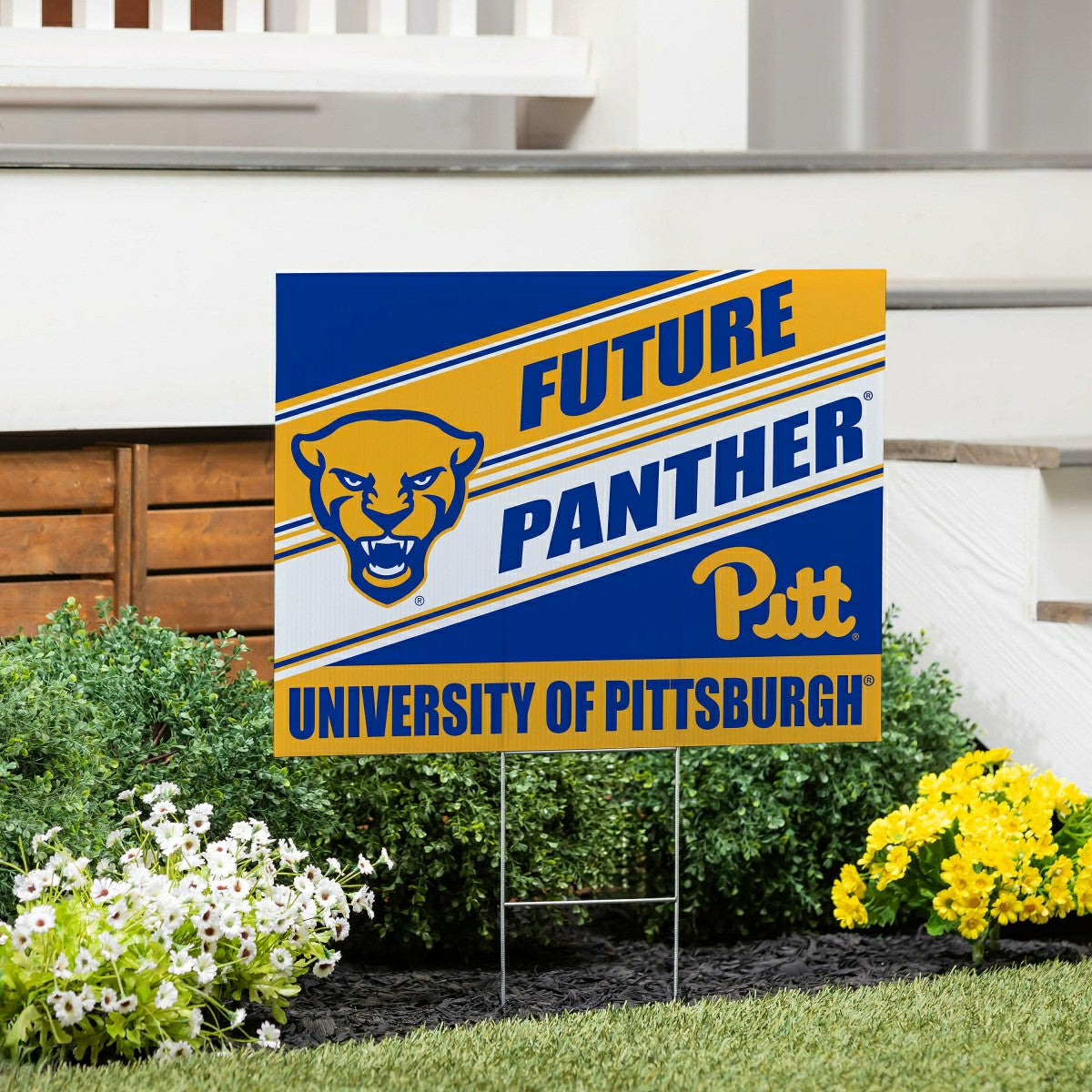 University of Pittsburgh Coroplast Yard Sign, Future Student, Collegiate, Home