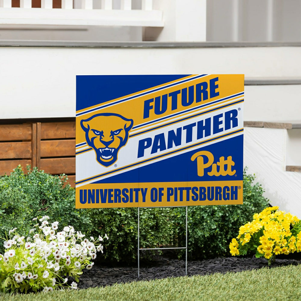 University of Pittsburgh Coroplast Yard Sign, Future Student, Collegiate, Home
