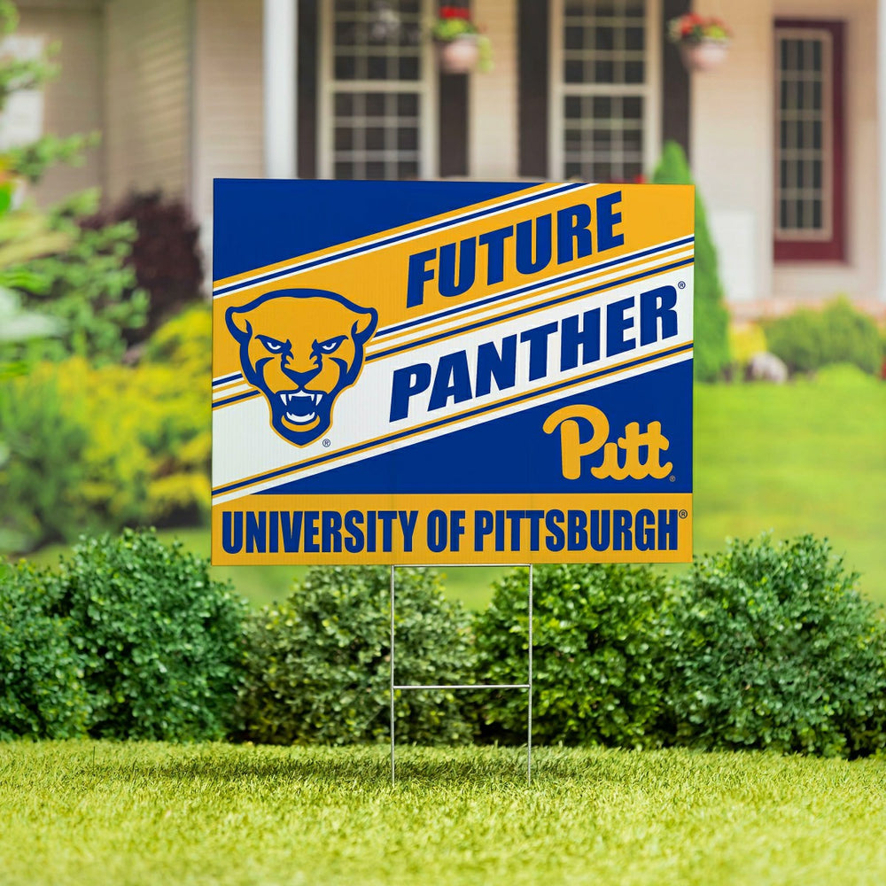 University of Pittsburgh Coroplast Yard Sign, Future Student, Collegiate, Home