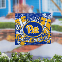 University of Pittsburgh Yard Sign, Holiday, Collegiate, Home