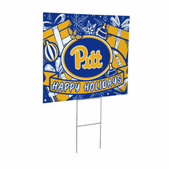 University of Pittsburgh Yard Sign, Holiday, Collegiate, Home