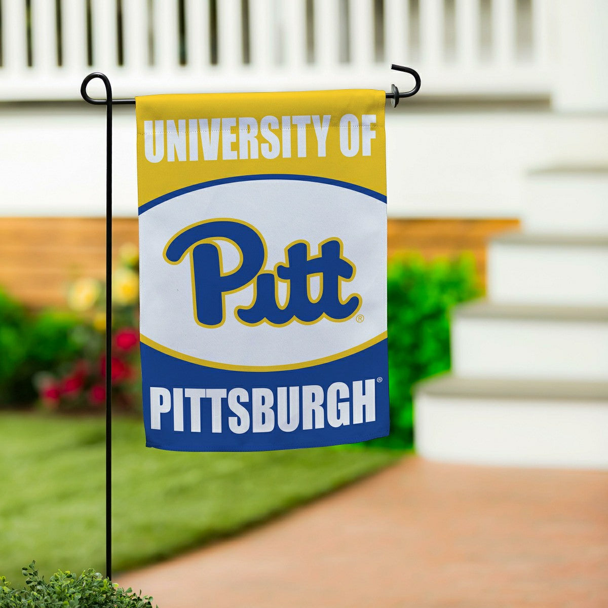 University of Pittsburgh Suede Flag, GDN, Collegiate, Home