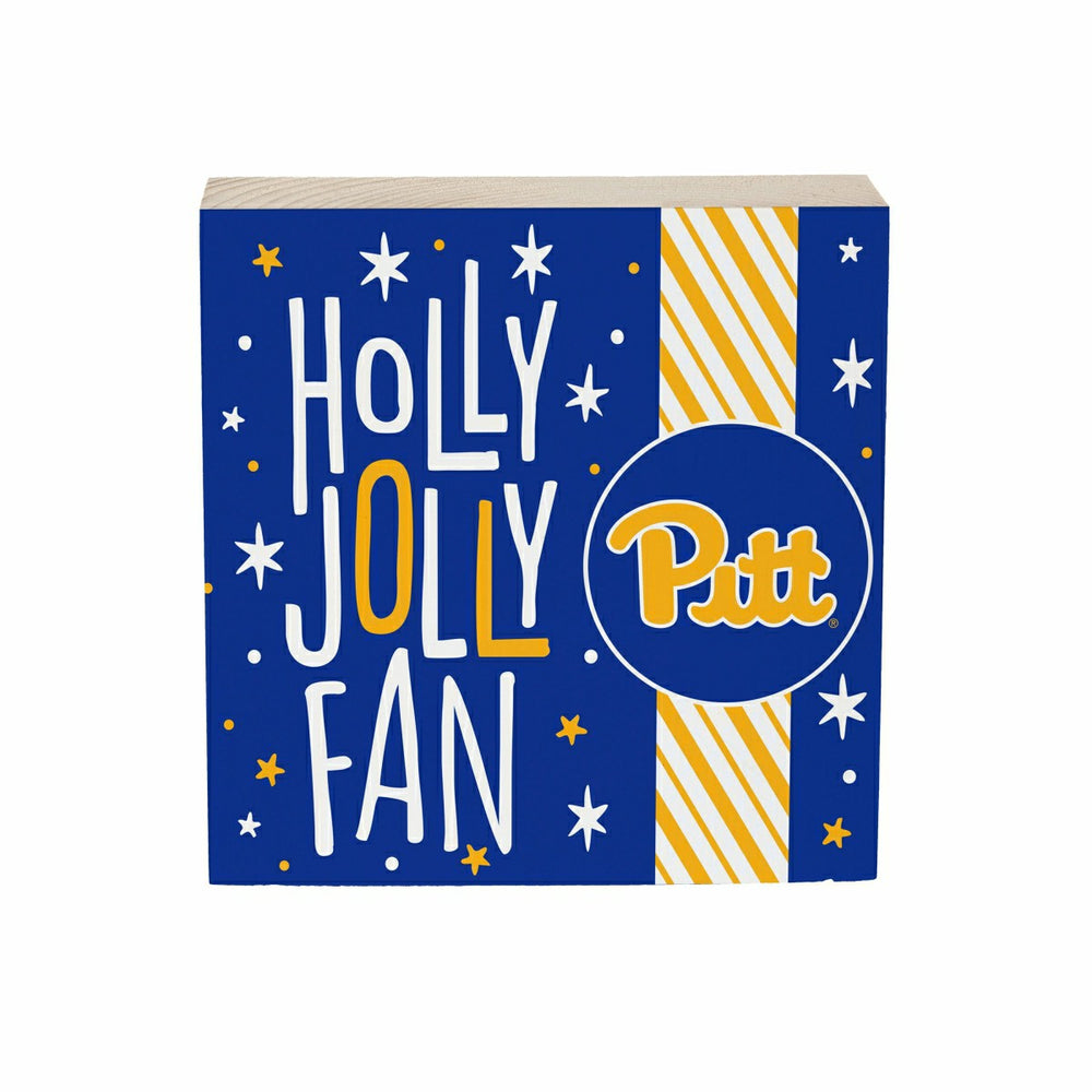 University of Pittsburgh Block, Holiday, 6x6, Collegiate, Home
