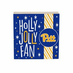 University of Pittsburgh Block, Holiday, 6x6, Collegiate, Home