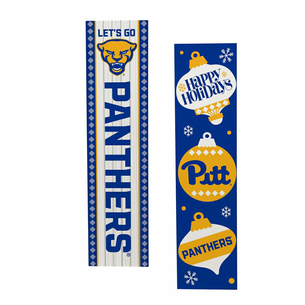 47" Double Sided Leaner, University of Pittsburgh, Christmas, Collegiate, Home