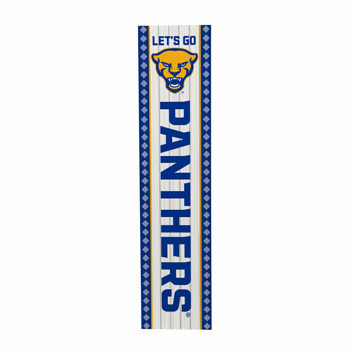 47" Double Sided Leaner, University of Pittsburgh, Christmas, Collegiate, Home