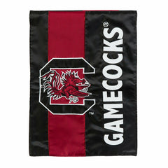 University of South Carolina Mixed-Material Embellished Appliqué Garden Flag, Collegiate, Home