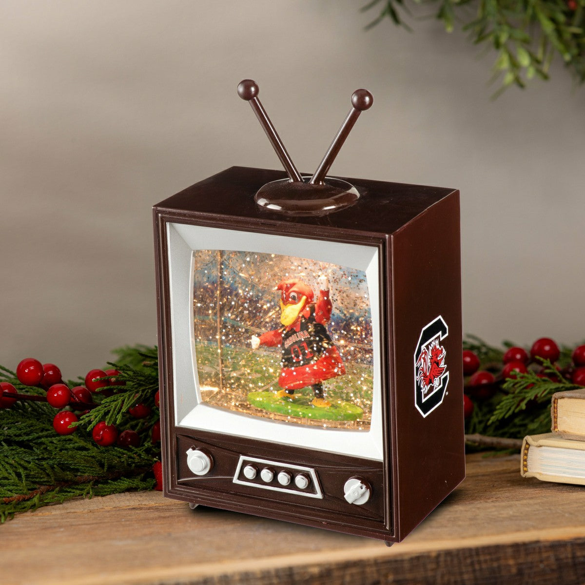 University of South Carolina Vintage TV Water Lantern, Collegiate, Home