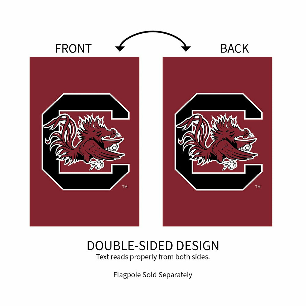University of South Carolina Applique House Flag, Collegiate, Home