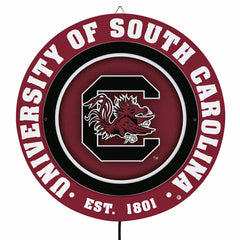 University of South Carolina, Metal Lite, Round, Collegiate