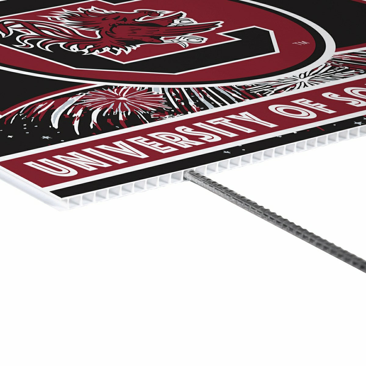 University of South Carolina Yard Sign, Patriotic, Collegiate, Home