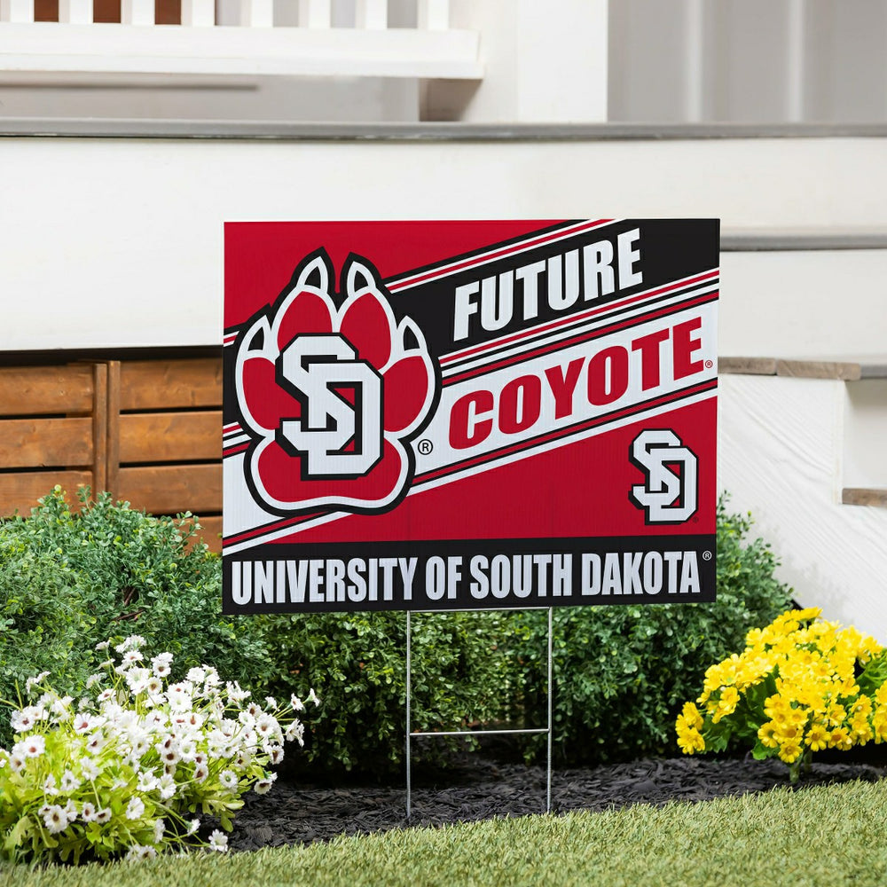 University of South Dakota Coroplast Yard Sign, Future Student, Collegiate, Home