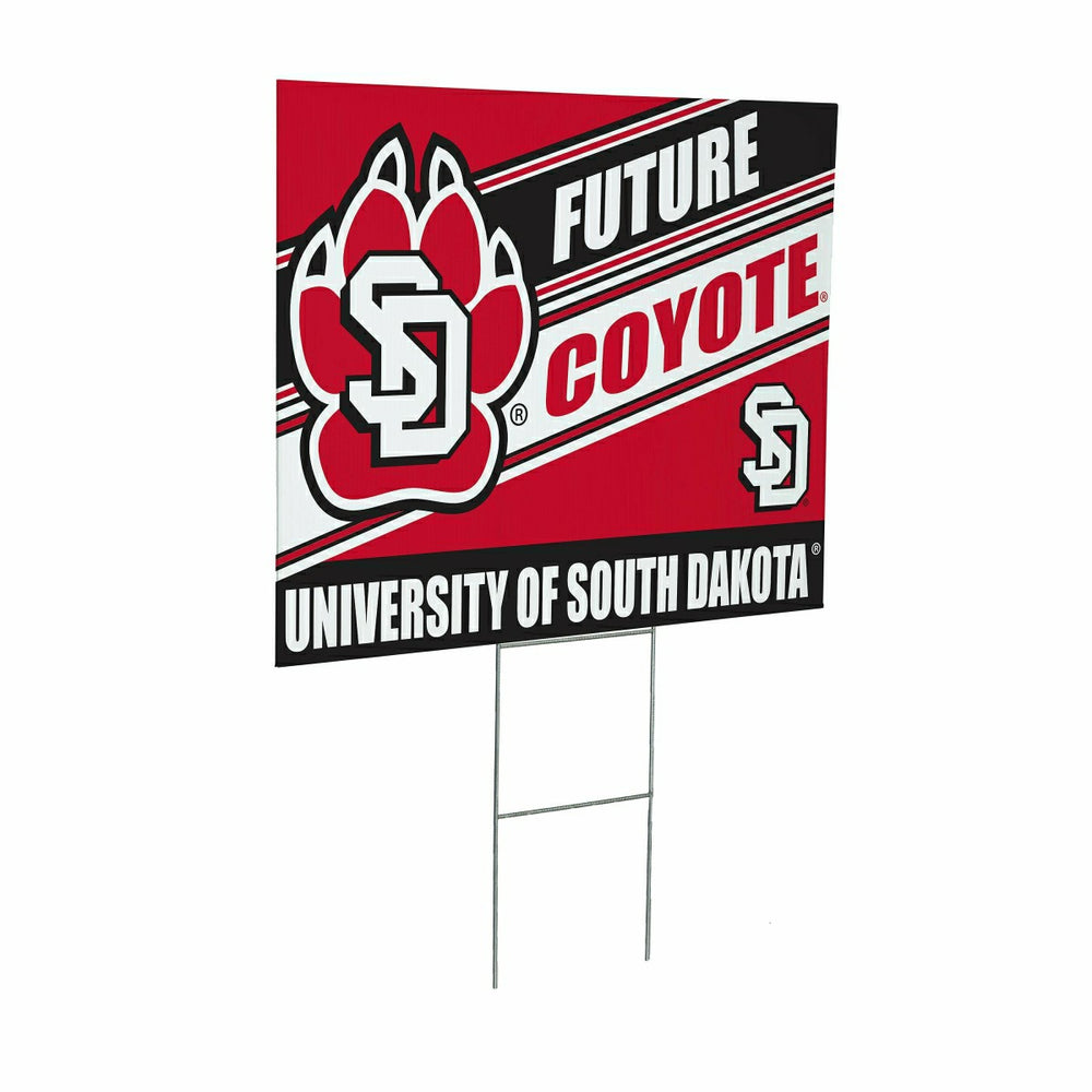 University of South Dakota Coroplast Yard Sign, Future Student, Collegiate, Home