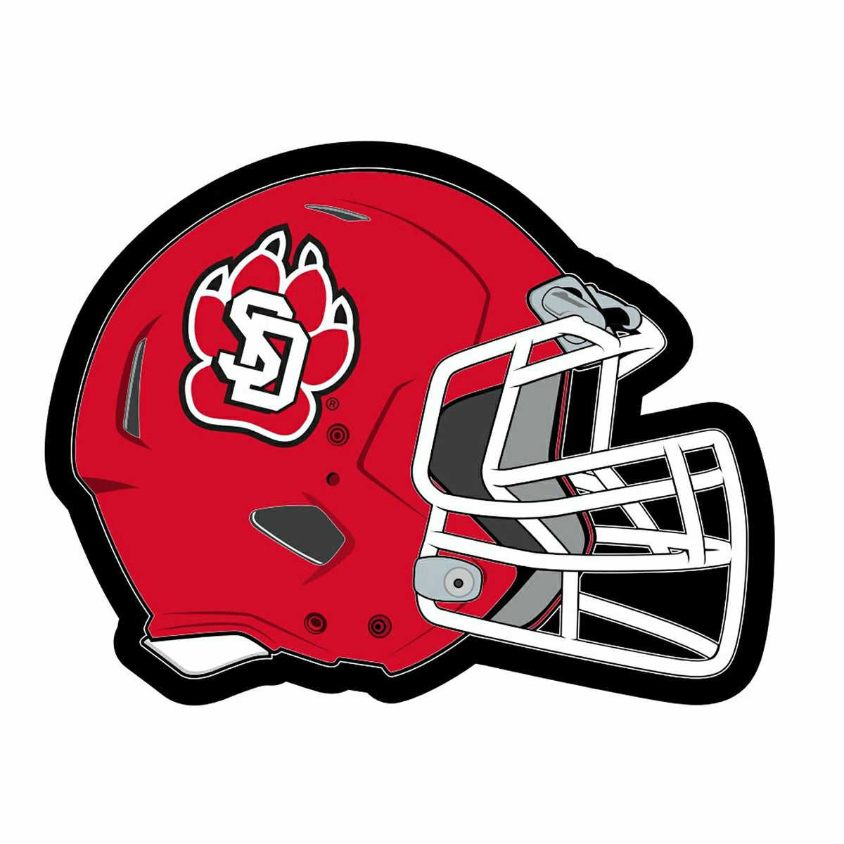 University of South Dakota College Helmet Edgelite LED Decor, Collegiate, Home