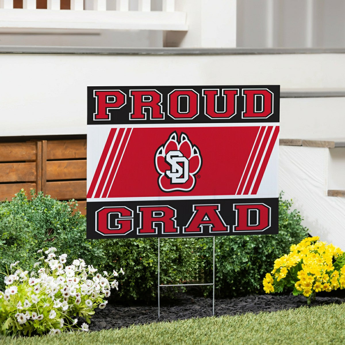 University of South Dakota Coroplast Yard Sign Graduate, Collegiate, Home