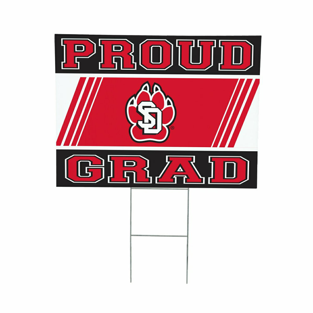 University of South Dakota Coroplast Yard Sign Graduate, Collegiate, Home