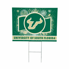 University of South Florida Yard Sign, Patriotic, Collegiate, Home