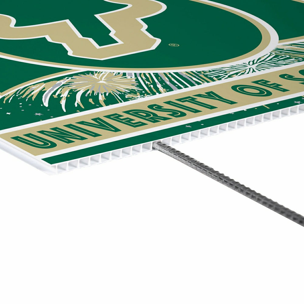 University of South Florida Yard Sign, Patriotic, Collegiate, Home