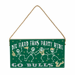 University of South Florida Halloween Wood Wall Sign, 6x11, Collegiate, Home