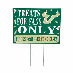 University of South Florida Yard Sign, Halloween Treats for Fans, Collegiate, Home