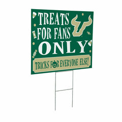University of South Florida Yard Sign, Halloween Treats for Fans, Collegiate, Home