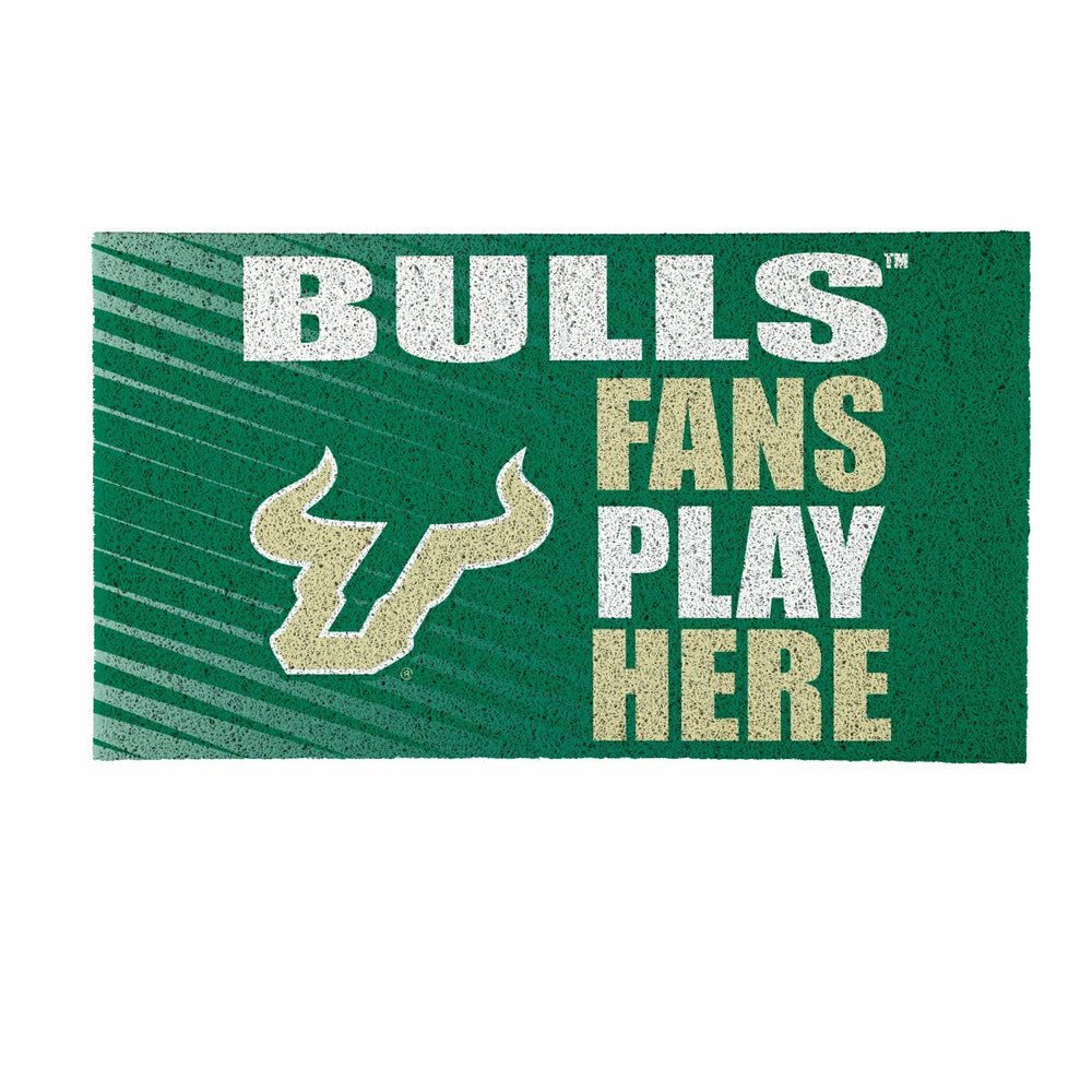 UNIVERSITY OF SOUTH FLORIDA Fan Mat, 28"x16", Collegiate