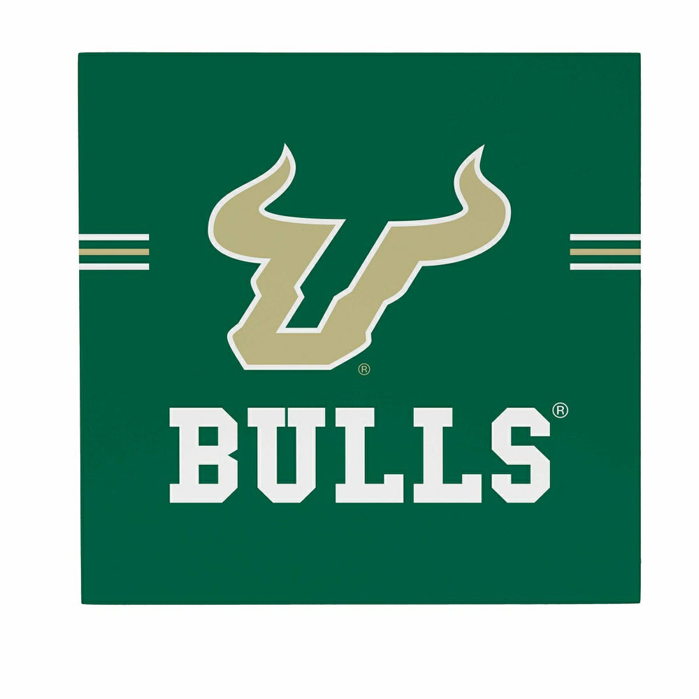 University of South Florida Wood Wall Sign, 12x12, Collegiate, Home
