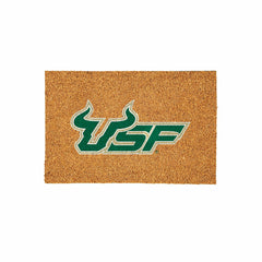 University of South Florida Large Full Color Coir Mat, 36"x24", Collegiate