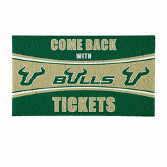 28" x 16" PVC Trapper Mat, Come Back with Tickets, University of South, Collegiate