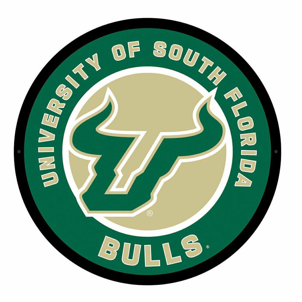 LED Wall Decor, Round, University of South Florida, Collegiate, Home