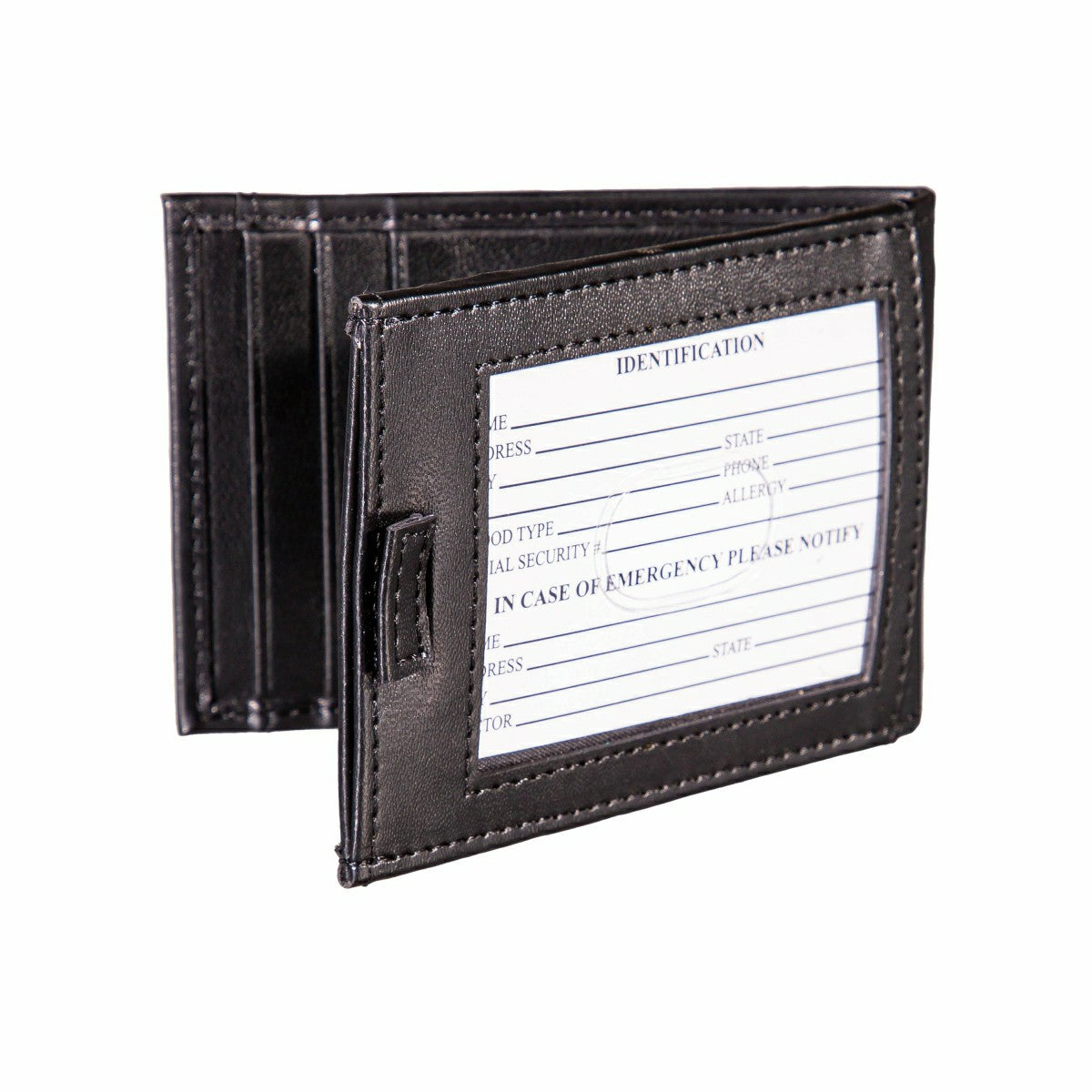 Front Pocket Wallet w/ RFID Blocking, UNIVERSITY OF SOUTH FLORIDA, Bla, Collegiate, Home