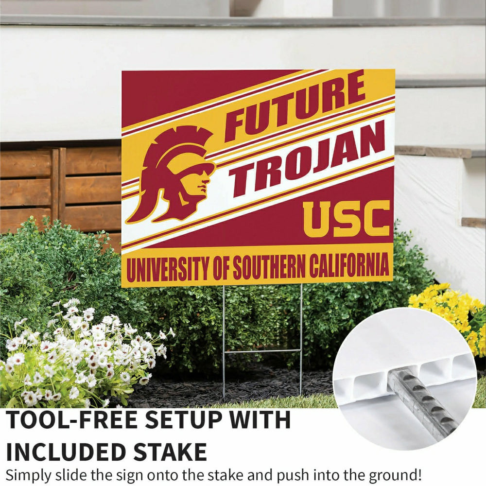 University of Southern California Coroplast Yard Sign, Future Student, Collegiate, Home
