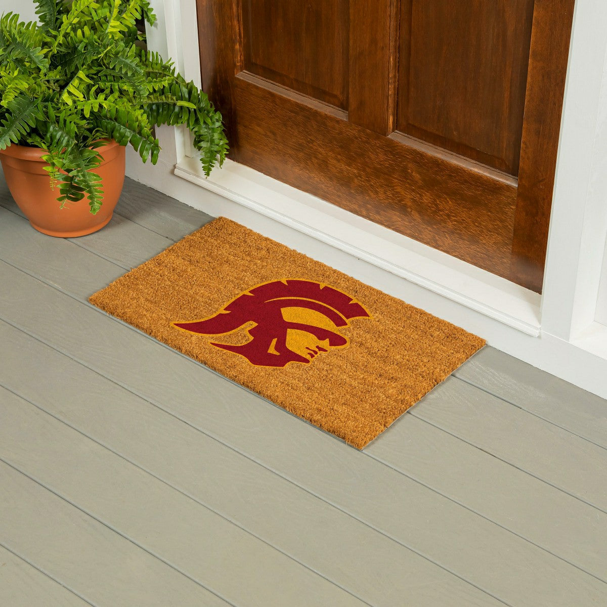 Coir Mat, 16"x28", University of Southern California, Collegiate