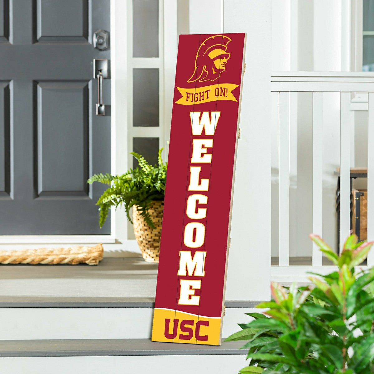 University of Southern California Large Single Sided Leaner, 46", Collegiate, Home