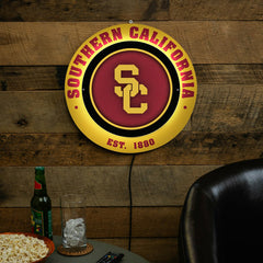 University of Southern California, Metal Lite, Round, Collegiate