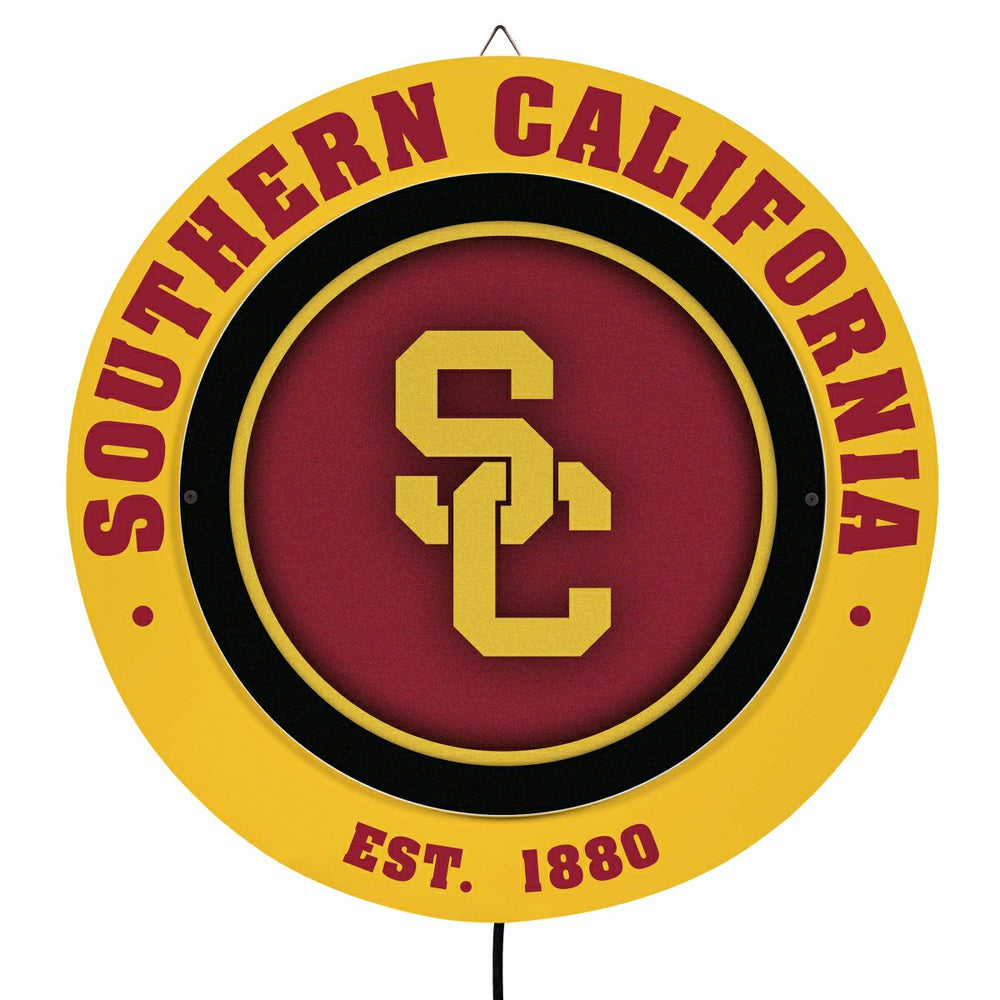 University of Southern California, Metal Lite, Round, Collegiate
