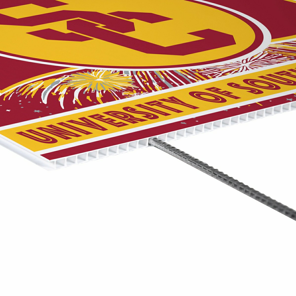 University of Southern California Yard Sign, Patriotic, Collegiate, Home