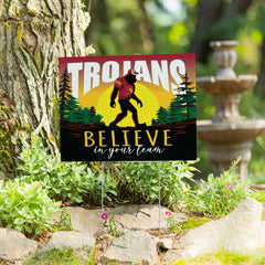 University of Southern California Yard Sign, Bigfoot, Collegiate, Home