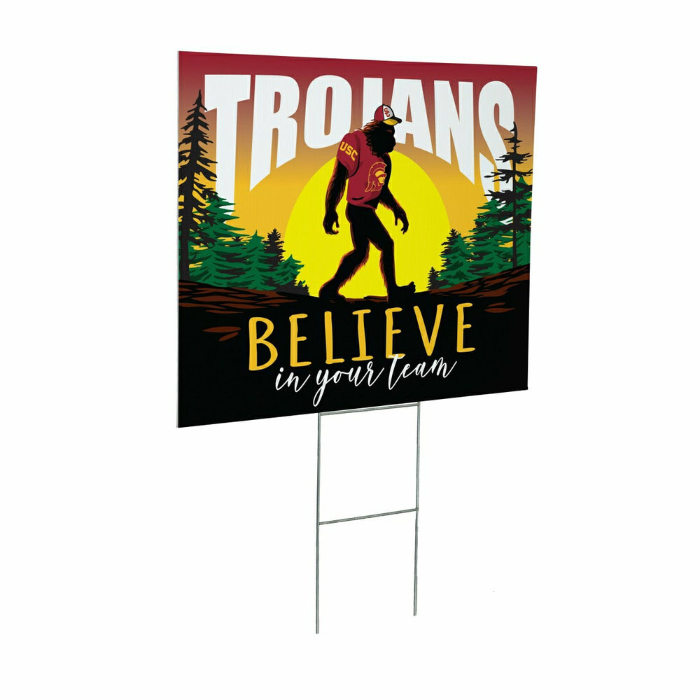 University of Southern California Yard Sign, Bigfoot, Collegiate, Home