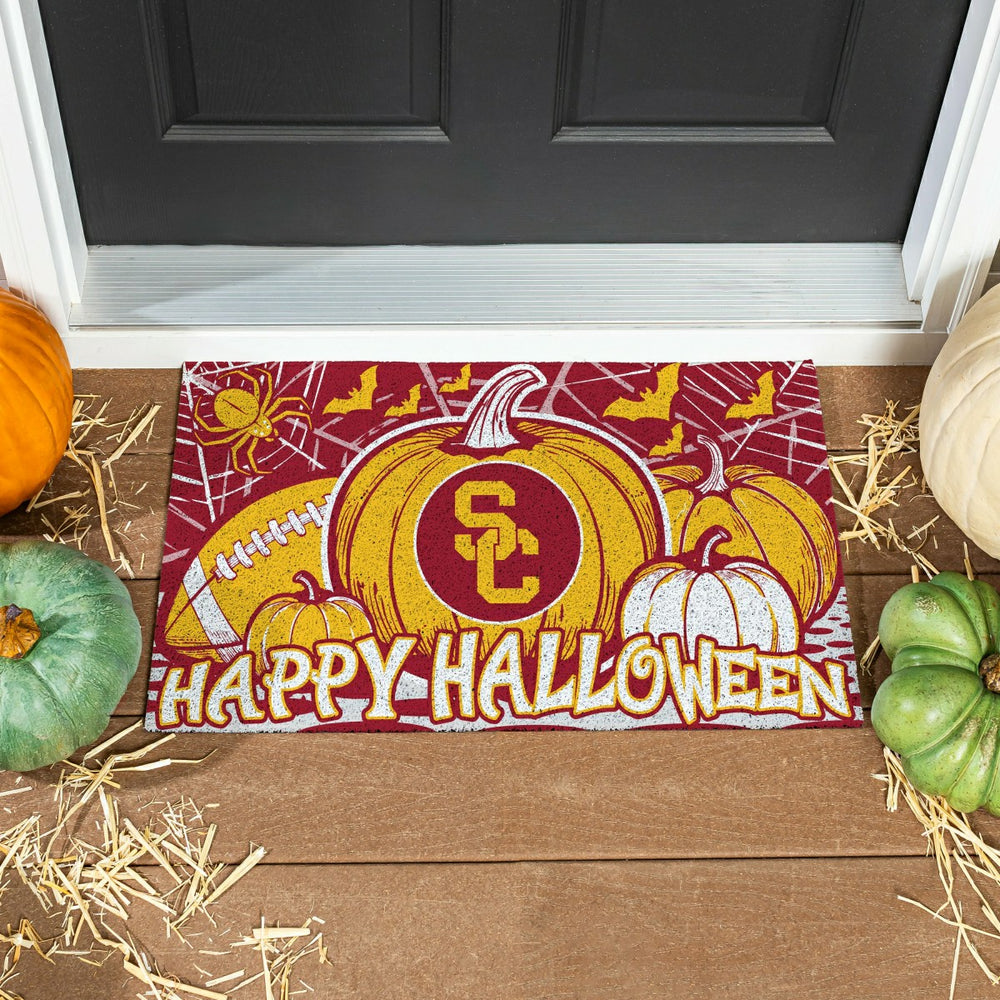 University of Southern California Halloween PVC Mat, 28"x16", Collegiate