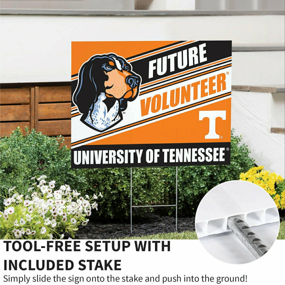 University of Tennessee Coroplast Yard Sign, Future Student, Collegiate, Home