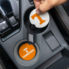 University of Tennessee Car Coaster Set, 2pc, Collegiate, Home