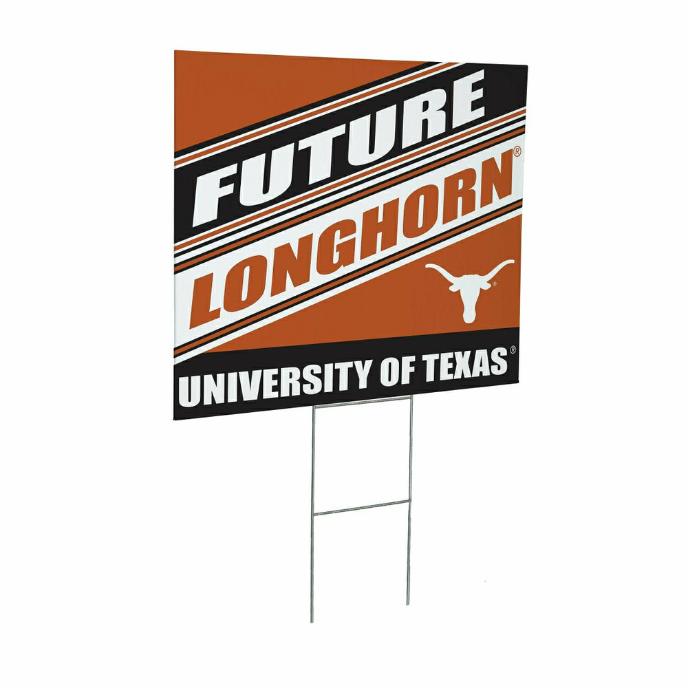 University of Texas Coroplast Yard Sign, Future Student, Collegiate, Home